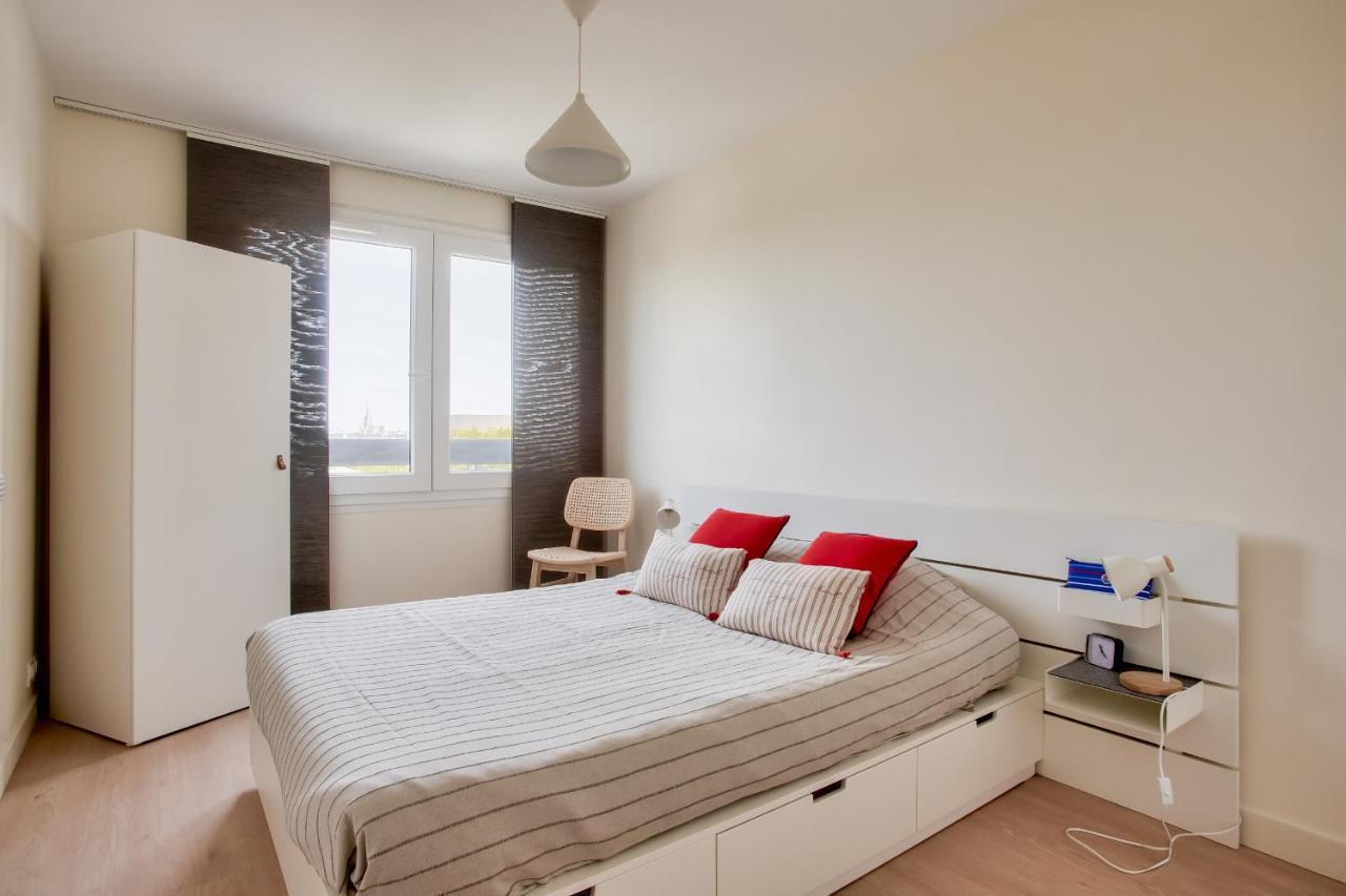 Apartamento Escapade Sur L'Ile De Nantes Avec Vue Sur La Loire Exterior foto