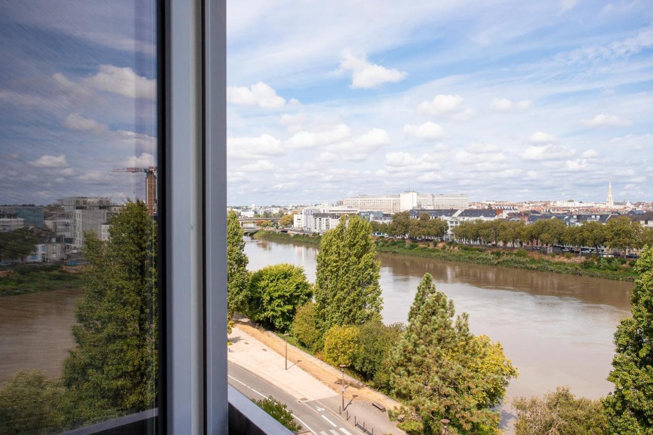 Apartamento Escapade Sur L'Ile De Nantes Avec Vue Sur La Loire Exterior foto